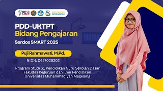 Pdd-Uktpt Bidang Pengajaran Serdos 2025 Universitas Muhammadiyah Magelang - Puji Rahmawati
