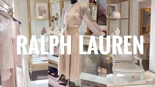 Ralph Lauren 2024 Luxury Shopping in Milan. Collection Spring/Summer.