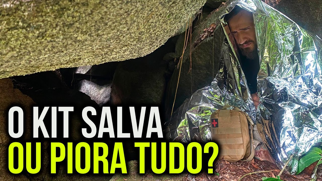 TESTEI um kit de sobrevivência de R$350 do Mercado livre!