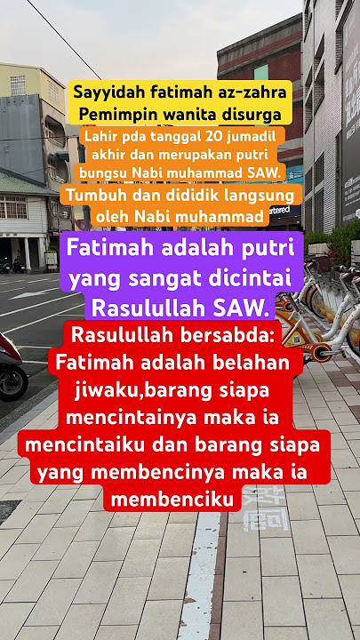 Fatimah putri NABI muhammad#quotes #dakwahislam #katakatabijak #motivasihidup #story #shorts