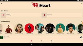 your favorite Billboard hits With ??iHeart: Radio, Podcasts, Music?? on Android Nougat (LineageOS)