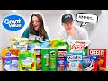 NAME BRAND VS. OFF BRAND FOOD CHALLENGE!!