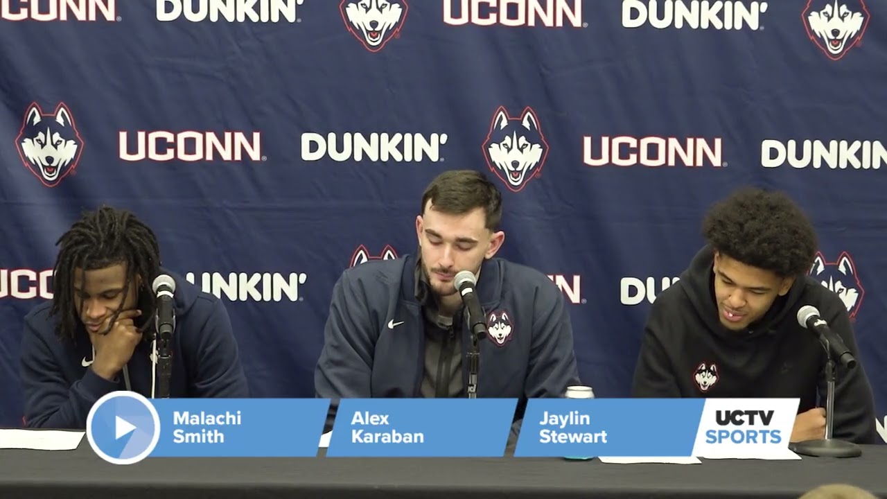 UConn Men’s Basketball Players Press Conference: Texas 12/13