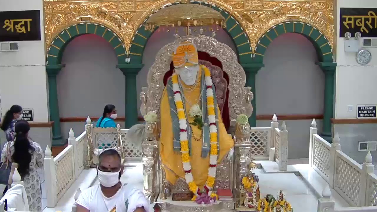 Shri Shirdi Sai Baba Temple , Flushing , New York , Live Aarti YouTube
