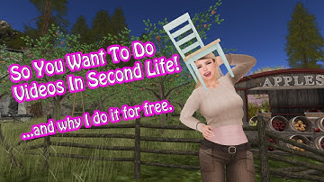 Making Videos In Second Life! Policies, Music, and Why I Do It For Free!