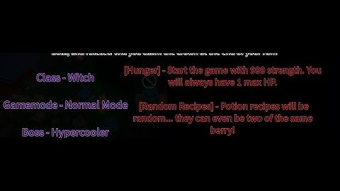 randomly generated droids crown challenge 12/25/2022 (hunger modifier and no block used)