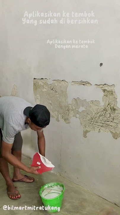 REKOMENDASI PEMAKAIAN PLAMIR INSTAN UNTUK TEMBOK RUSAK ATAU BOCEL2