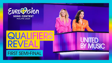 First Semi-Final qualifiers reveal | Eurovision 2024 | #UnitedByMusic 🇸🇪
