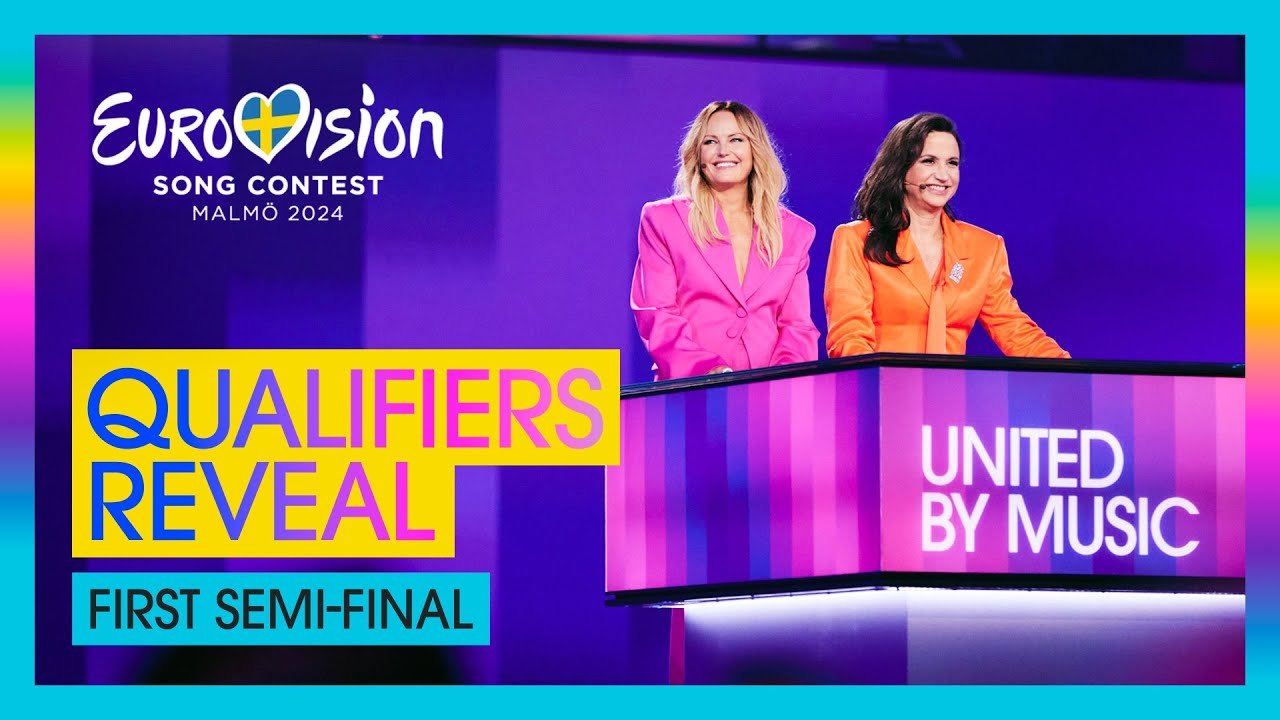 First Semi-Final qualifiers reveal | Eurovision 2024 | #UnitedByMusic 🇸🇪