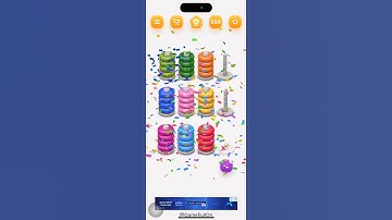 COLOR SORT 3D - Hoop Stack Level : 158 #games