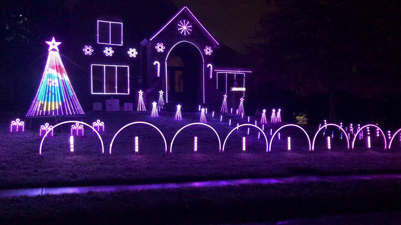 Keithclan Christmas light show 2020 YouTube