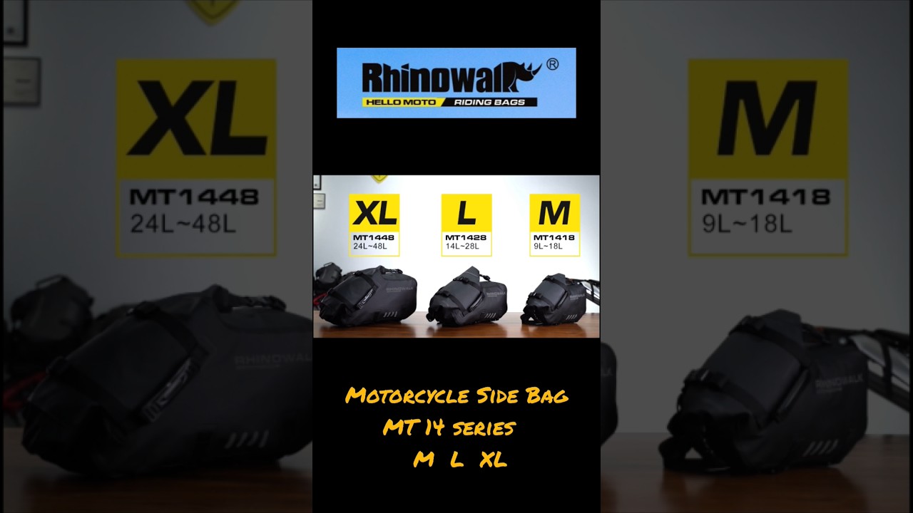 Motorcycle Side Bag MT 14 series 