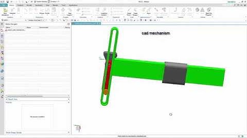 Siemens nx motion tutorial how to scotch yoke mechanism work