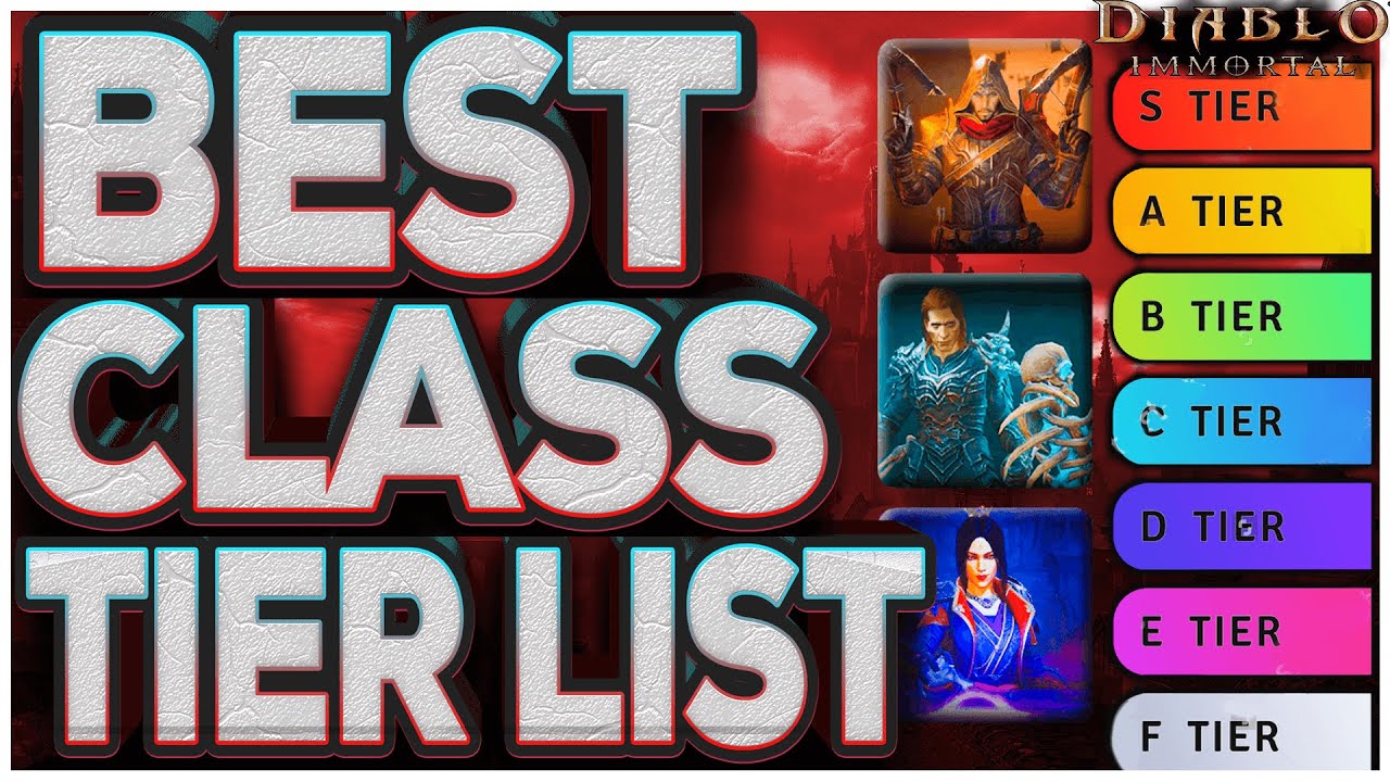 Diablo Immortal BEST CLASS TIER LIST - What is the Best Class to