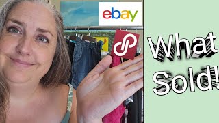 Ebay and Poshmark Reseller End of April 2024 Sales Report and What Sold April 16  30