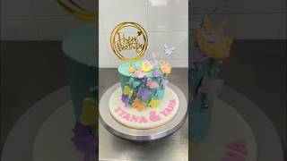 Butterfly Birthday Cake birthdaycake glutenfree dairyfree