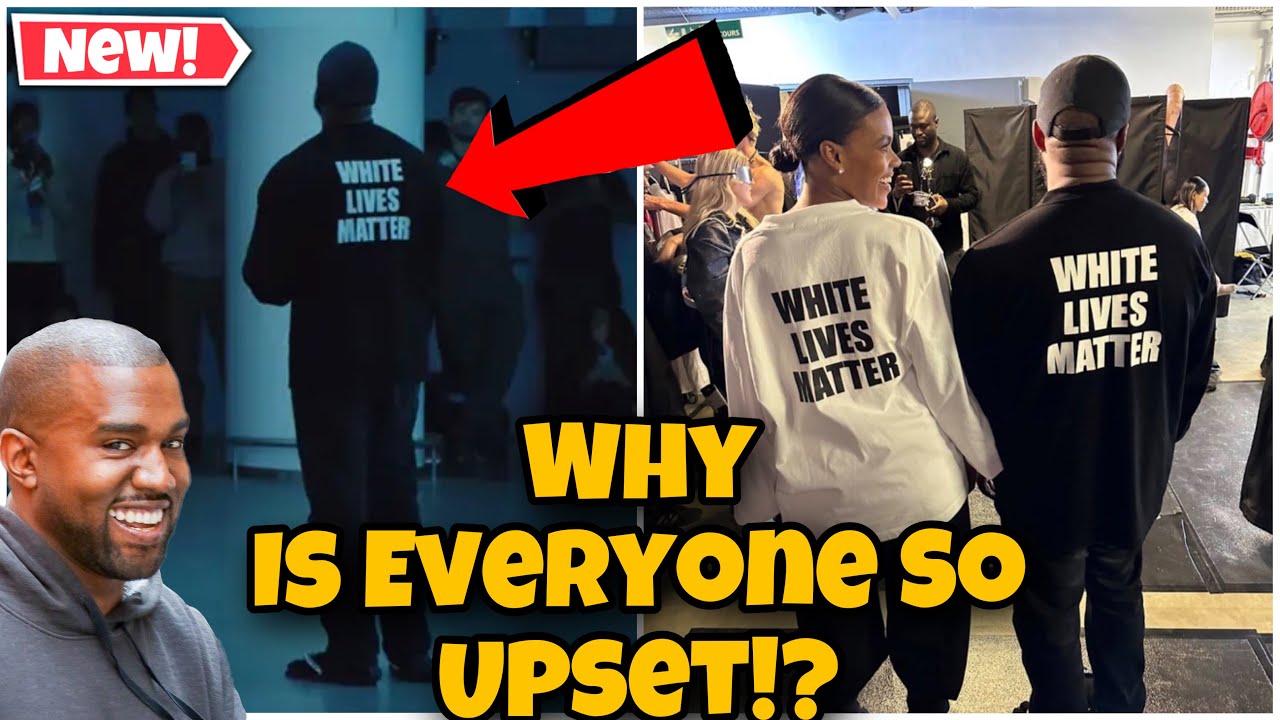 Kanye West Wears 'White Lives Matter' Shirt at Yeezy Fashion Show