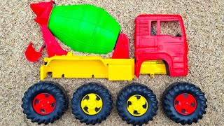 Mencari dan Merakit Mobil Mobilan Truk Molen Besar, Truk Oleng Joged, Beko Excavator, KeretaCepat