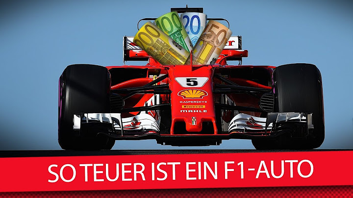 So teuer ist ein Formel-1-Auto