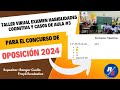 TALLER NUMERO 3 VIRTUAL GRATUITO PARA EL CONCURSO DE OPOSICION DOCENTE 2024