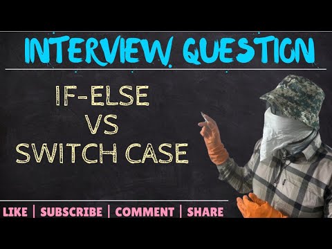 If else and switch case | Diff between if else and switch case | #if # ...