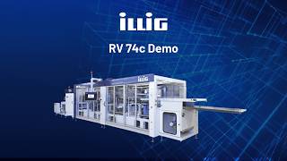 ILLIG RV 74c Form-Cut-Stack Thermoforming Machine | Vacuum and Pressure Forming
