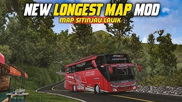 NEW LONGEST MAP MOD 🗾| RELEASED 💥| MOD MAP SITINJAU LAUIK | FULL DETAILED VIDEO
