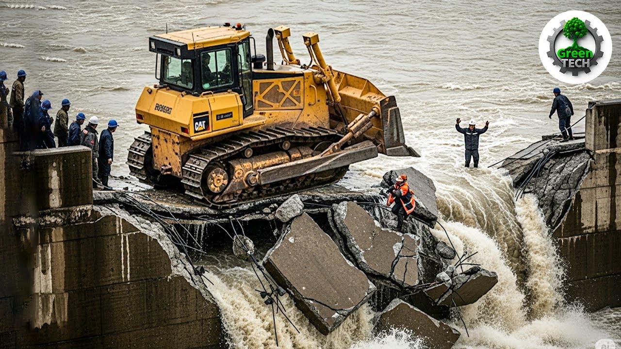 Jaw-Dropping Bulldozer Operator Skills So Crazy You’d Think They’re Fake!  #10
