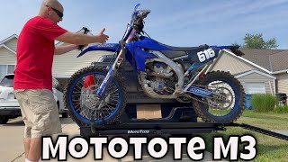 The Best Motorcycle Hitch Carrier | Mototote M3