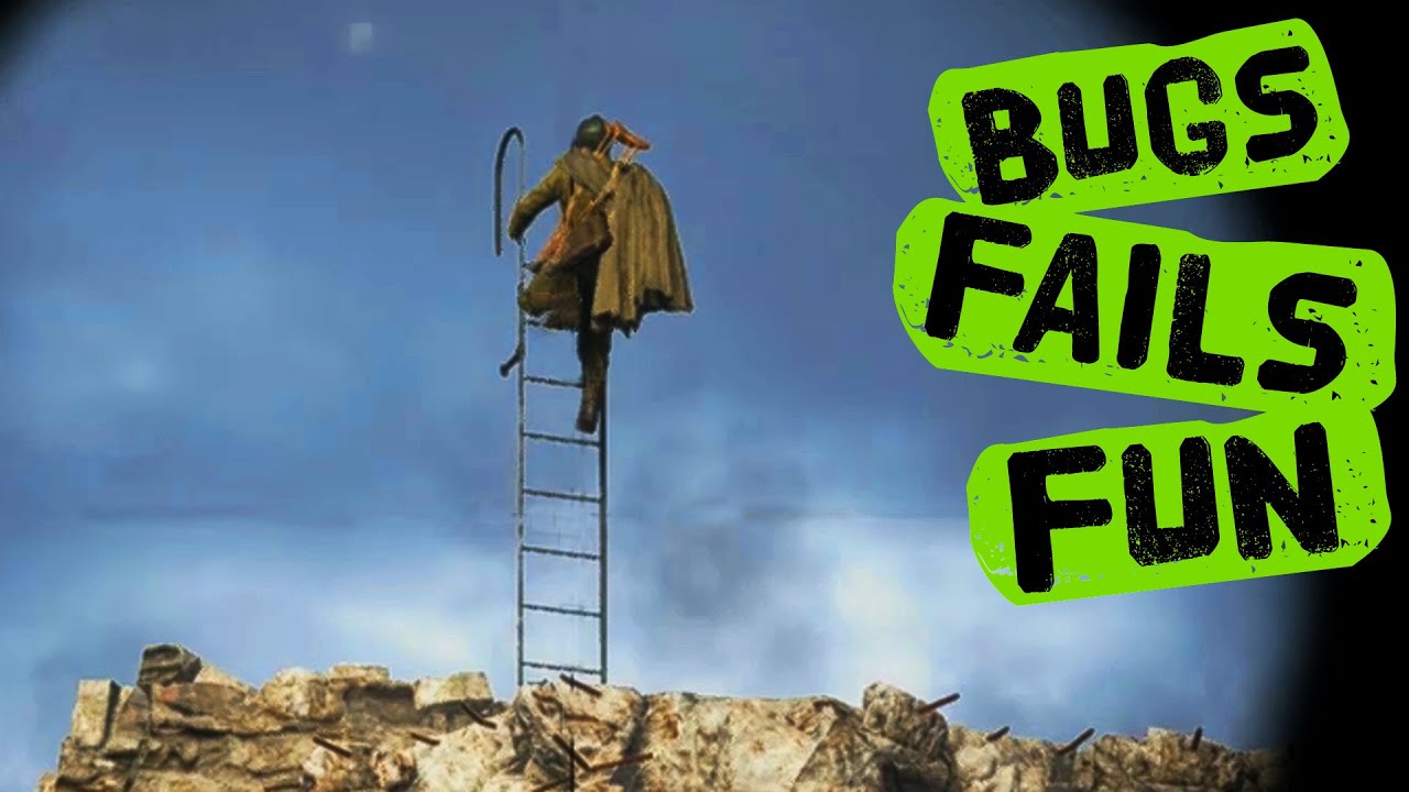 BUGS, FAILS, FUN [Battlefield 1 Funny Moments | No HUD] - YouTube