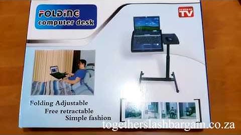 How to assemble Bedside Laptop Table