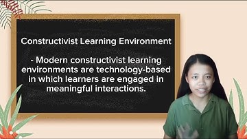 TECHNOLOGY IN THE CONSTRUCTIVIST LEARNING ENVIRONMENT (DEMO TEACHING)