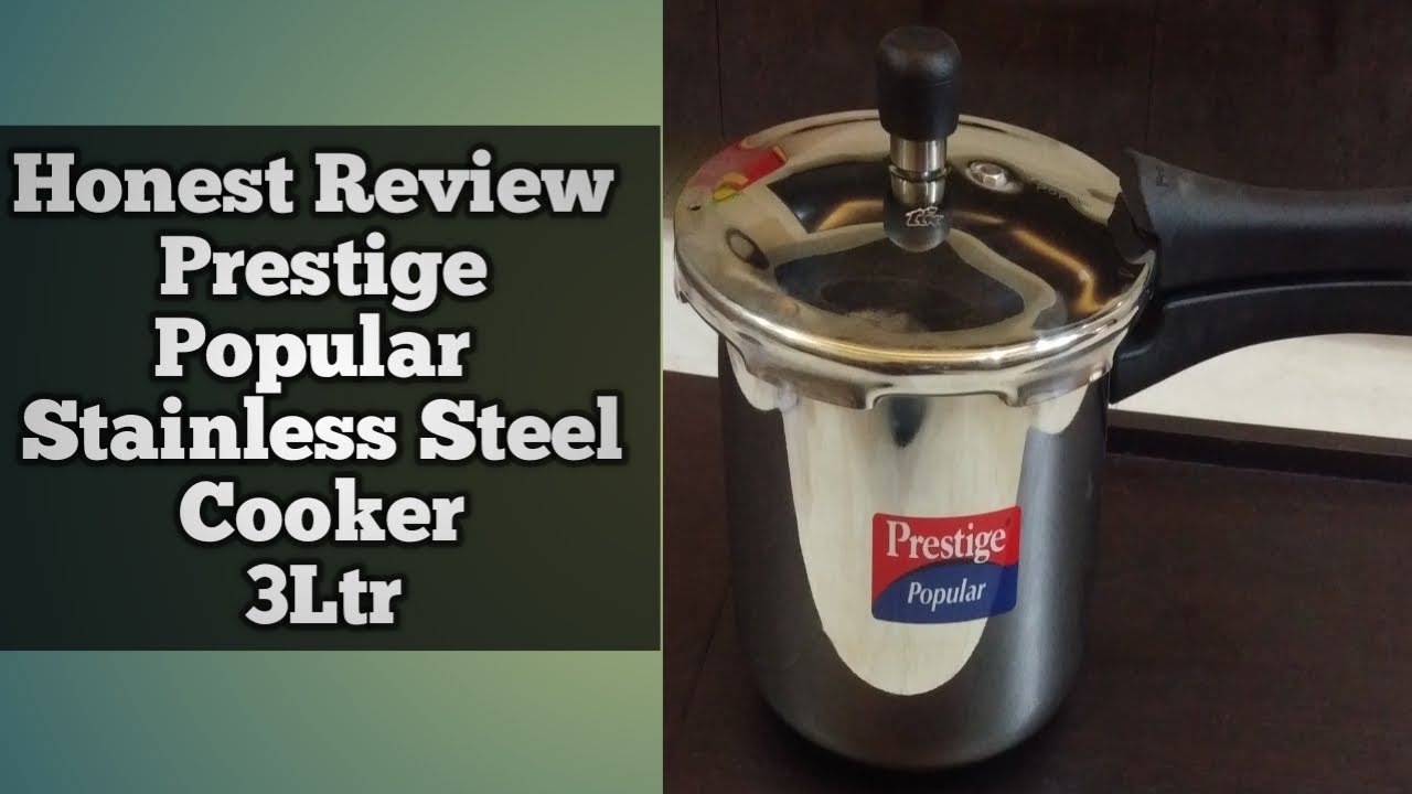 Prestige Stainless Steel Pressure Cooker Unboxing And Quick Review 