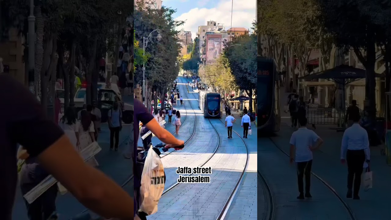 "Jaffa Street: the historic charm of Jerusalem❤️🌟🇮🇱  