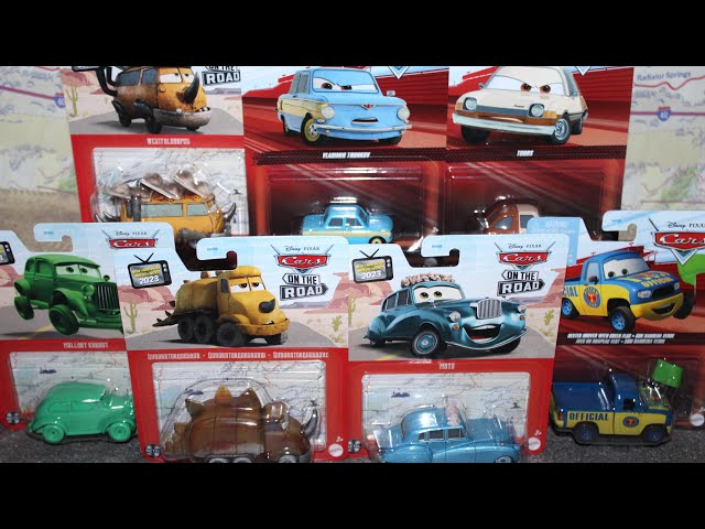 Mattel Disney Cars 2023 Case K Unboxing Mato Quadratorquosaur