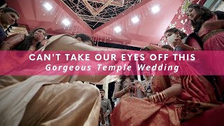 Can't Take Our Eyes Off This Gorgeous Temple Wedding | WedMeGood screenshot 2