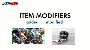 How To: Create and Apply Item Modifiers