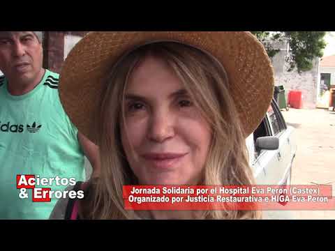 JORNADA SOLIDARIA EN EL HOSPITAL EVA PERÓN