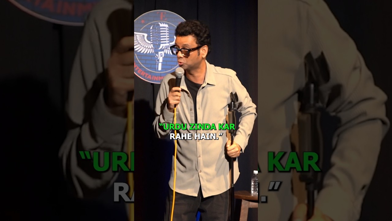 Ye batao, Urdu ko mara kisne? #urdu #standup #comedy #rehmankhan