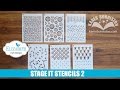 Stage it Stencils 2 - Layering &amp; Pattern Stencils