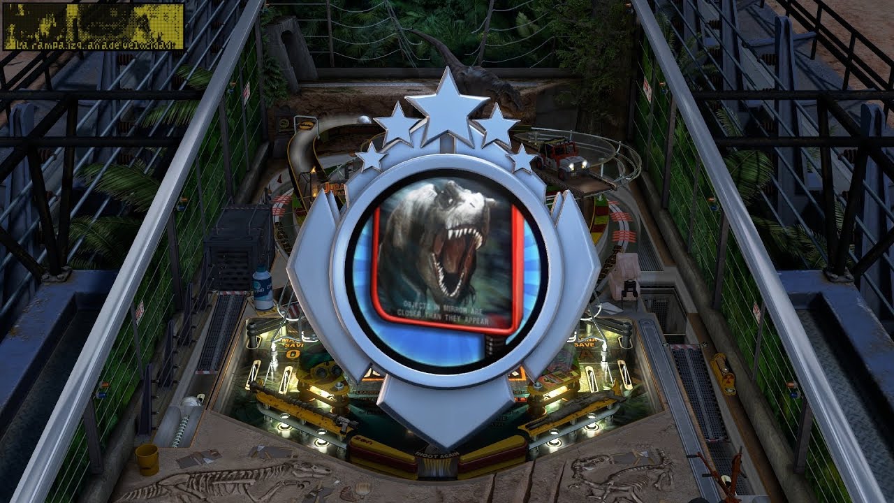 Jurassic Park™ Pinball Gameplay (10 Min.) + Logro YouTube