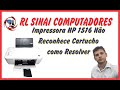 Impressora HP 1516 Não reconhece cartucho preto - RESOLVIDO