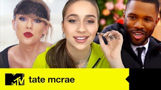Tate McRae Talks Taylor Swift's Inspiration \& The Songs That Made Her | MTV Music