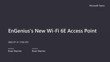 EnGenius Webinar - EnGenius