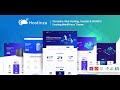 Hostinza Isometric Domain &amp; Whmcs Web Hosting WordPress Theme || WHMCS Template Free Download