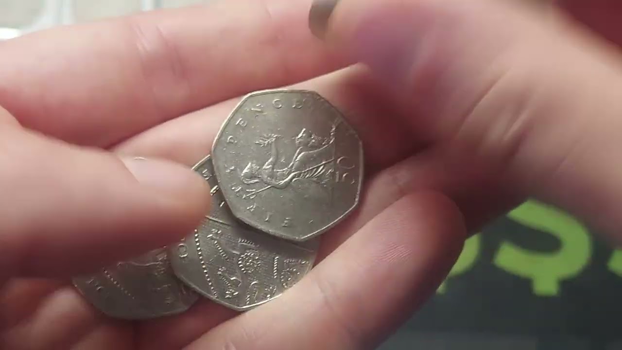 Охота за монетами достоинством 100 фунтов стерлингов и 50 пенсов! НАЙДИТЕ ВСЕ МОНЕТЫ НОМИНАЛОМ 50...