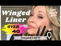 Winged Liner Over 40