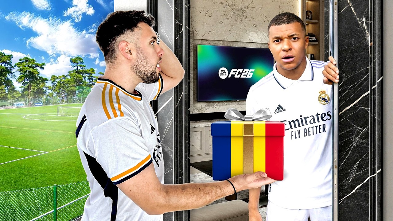 SURPRIND FOTBALIȘTII INTERNAȚIONALI CU CADOURI DIN ROMÂNIA!!