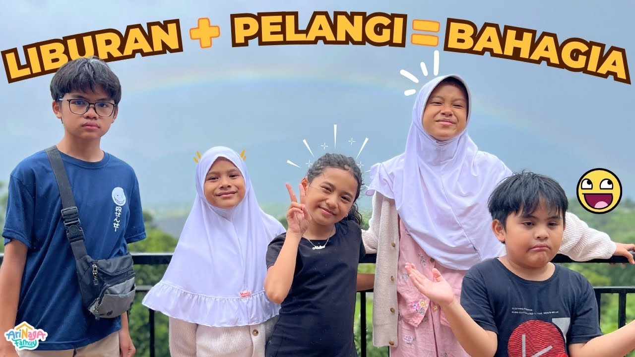 Wow, Ada Pelangi! Liburan Seru di Villa untuk Anak-Anak 🌈✨