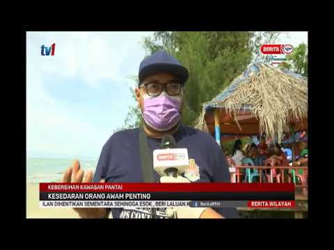 06 JANUARI 2021 BERITA WILAYAH - KEMPEN KESEDARAN KEBERSIHAN PANTAI